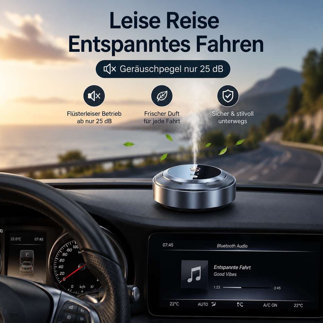 Auto Aroma Diffuser – Smarter Duftspender für angenehme und frische Luft