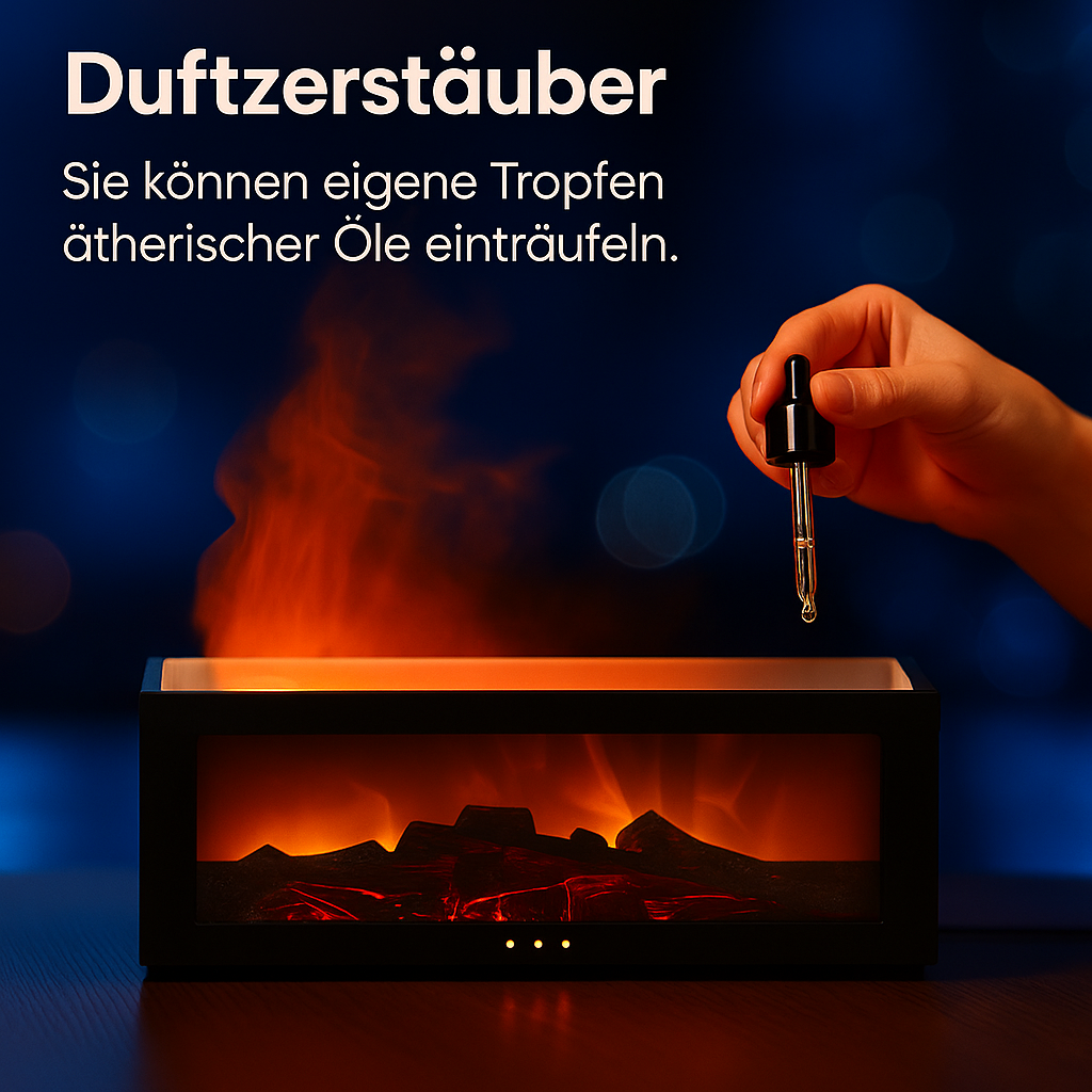 Kamin-Flamme Duftdiffusor