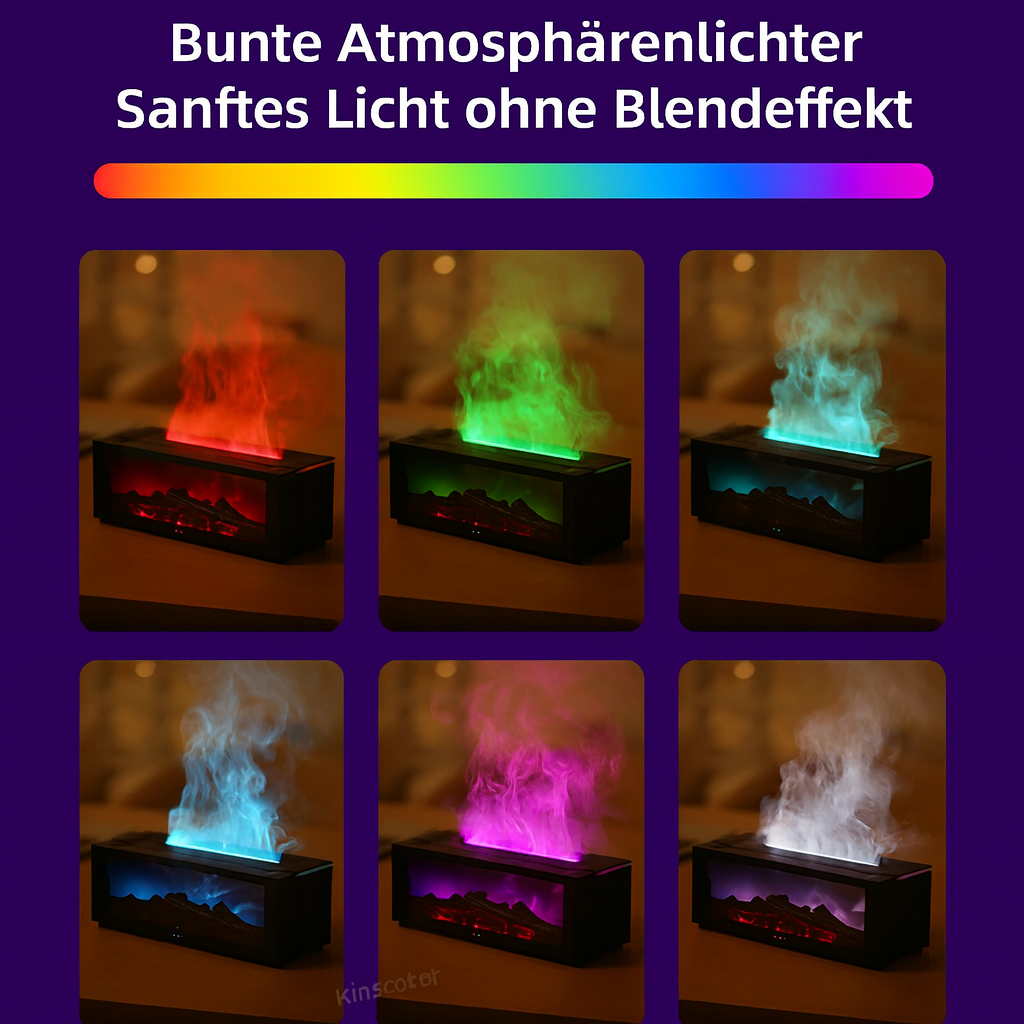 Kamin-Flamme Duftdiffusor