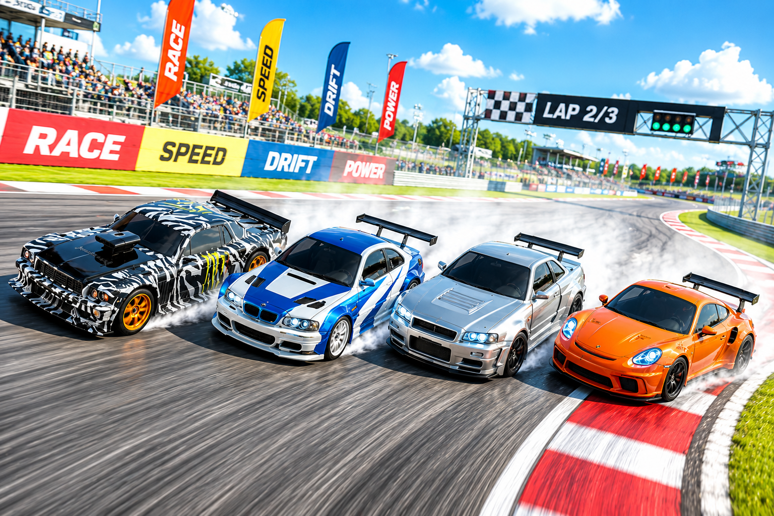 Mini Drift Auto RTR mit 2.4G Fernbedienung für Kinder und Erwachsene