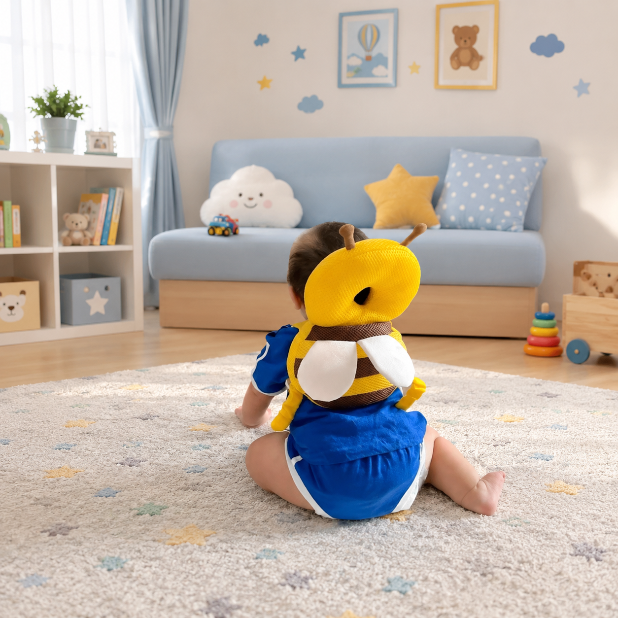 Kopf- &amp; Rückenschutz für Babys