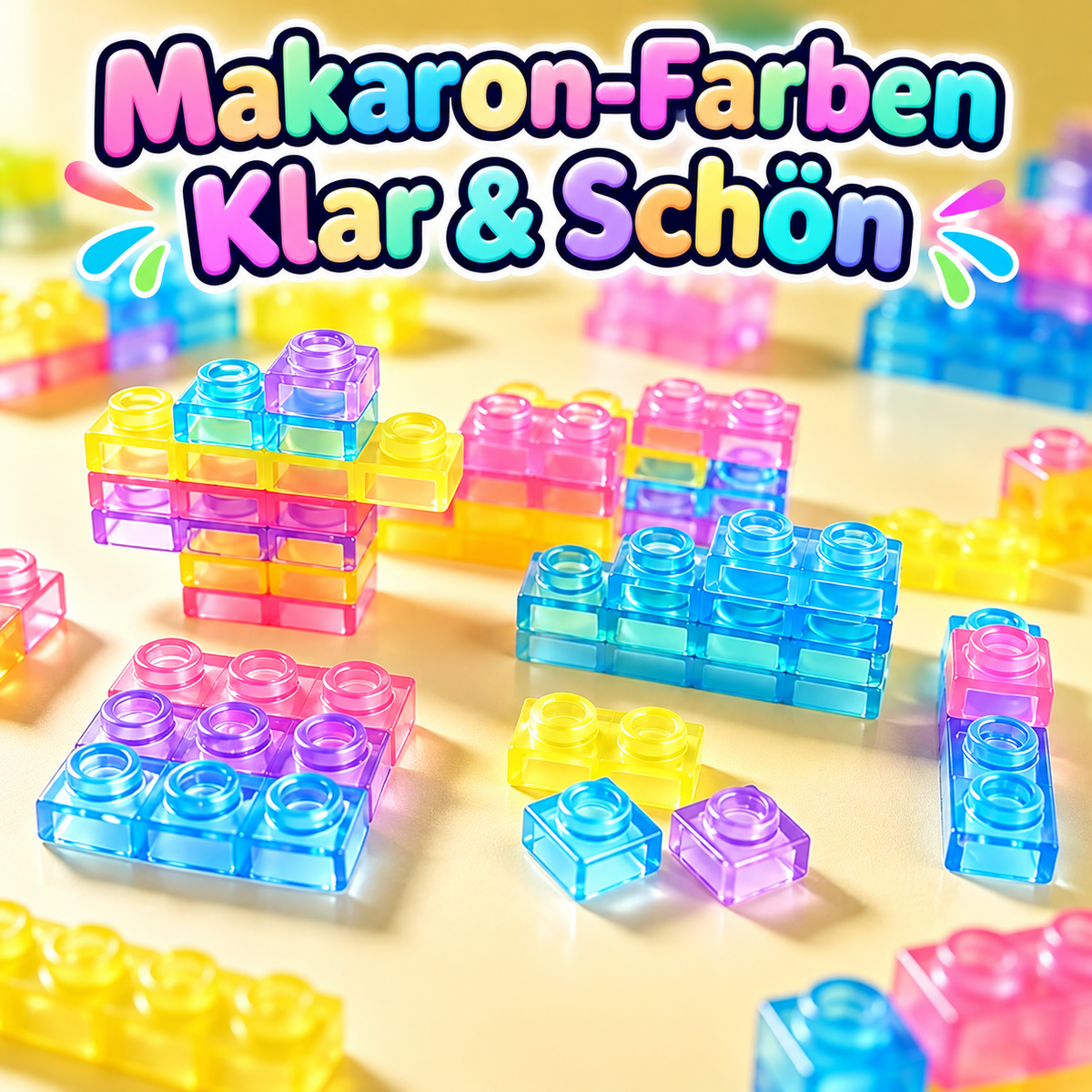 Jelly Magic Bausteine – Kreativer Spielspaß zum Drücken &amp; Bauen