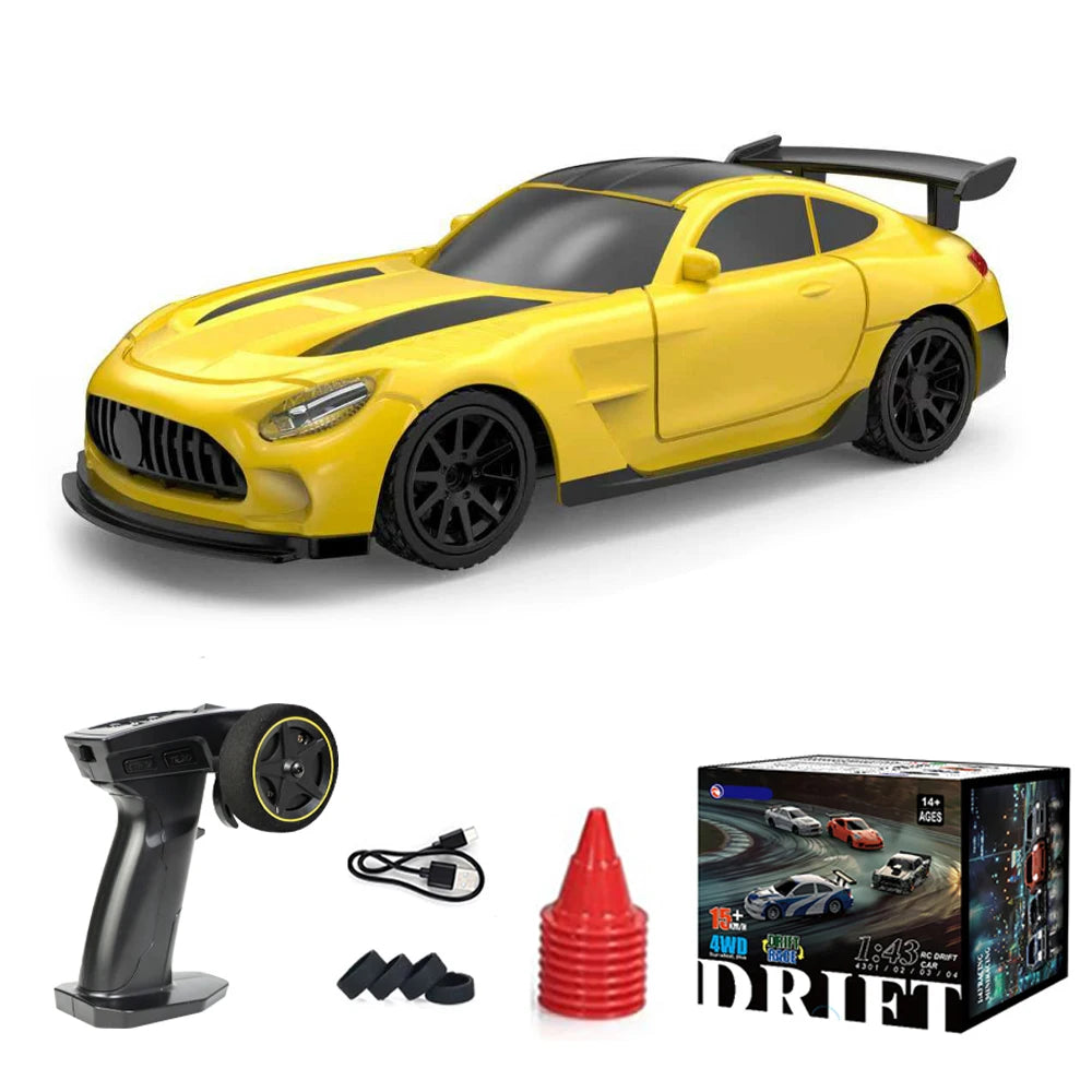 Mini Drift Auto RTR mit 2.4G Fernbedienung für Kinder und Erwachsene