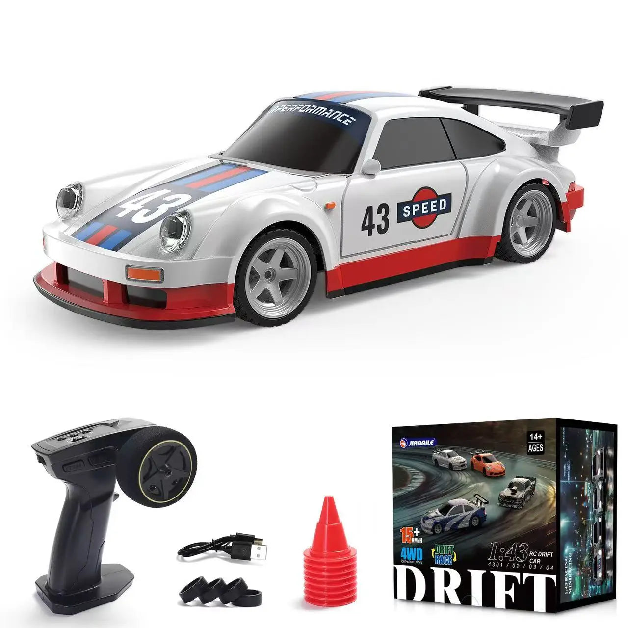Mini Drift Auto RTR mit 2.4G Fernbedienung für Kinder und Erwachsene