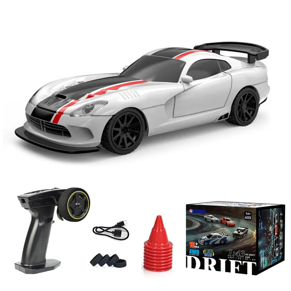 Mini Drift Auto RTR mit 2.4G Fernbedienung für Kinder und Erwachsene
