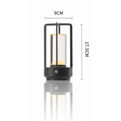 LED-Nachttischlampe kabellos- dimmbar ,USB-aufladbar, warmes Licht