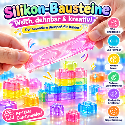 Jelly Magic Bausteine – Kreativer Spielspaß zum Drücken &amp; Bauen