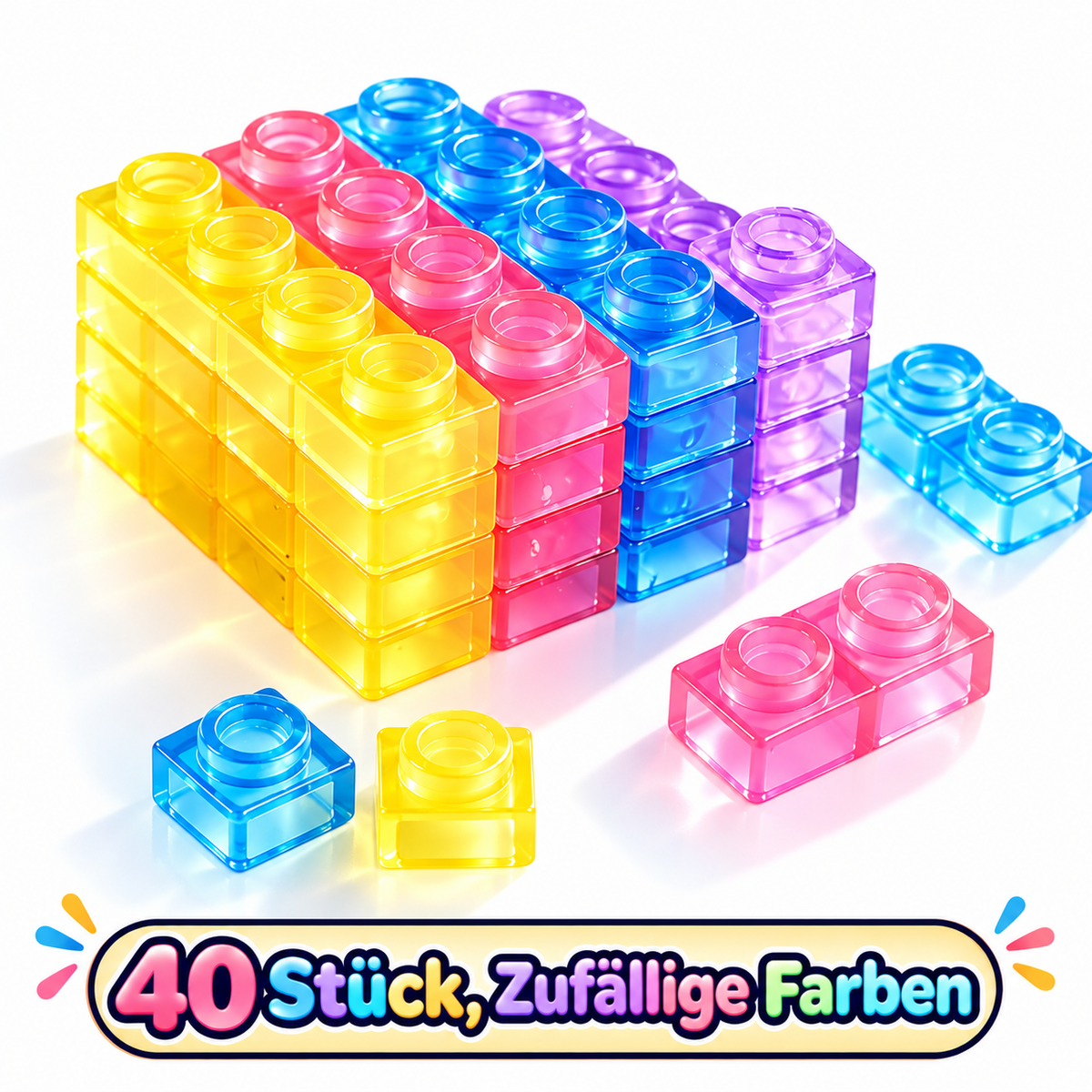 Jelly Magic Bausteine – Kreativer Spielspaß zum Drücken &amp; Bauen