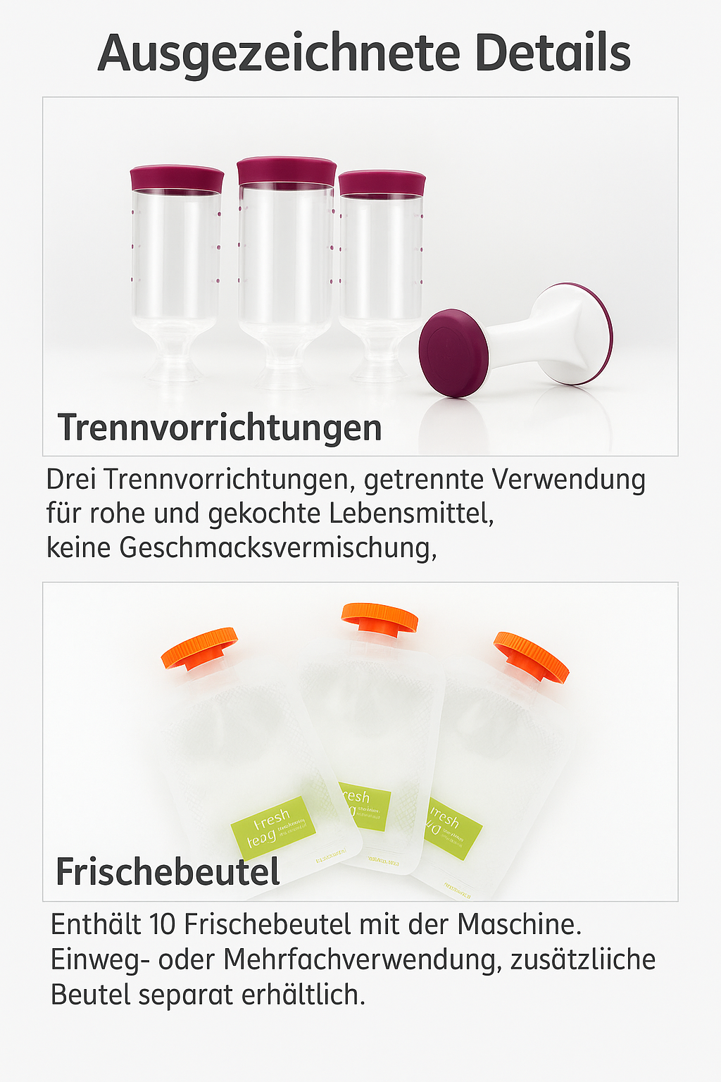 PANGDUBE Babybrei-Füllstation