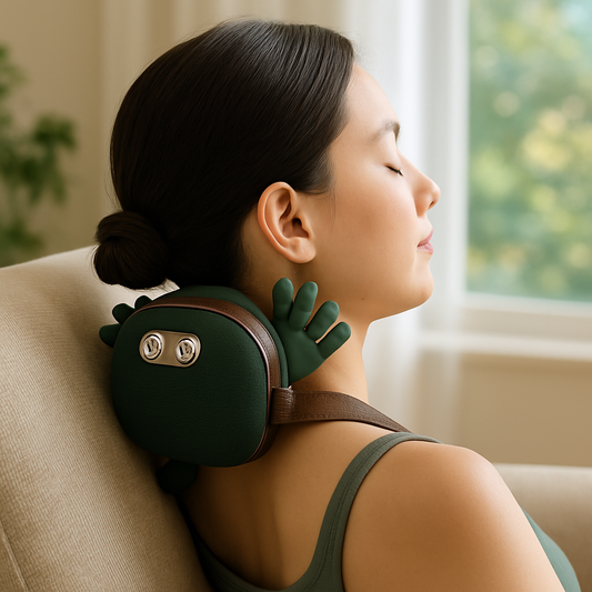 Nacken- und Schultermassagegerät mit Wärmefunktion