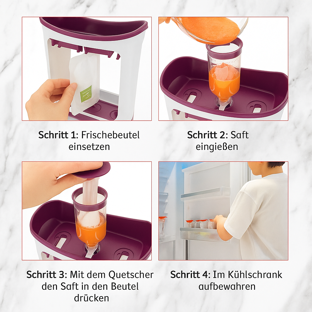 PANGDUBE Babybrei-Füllstation